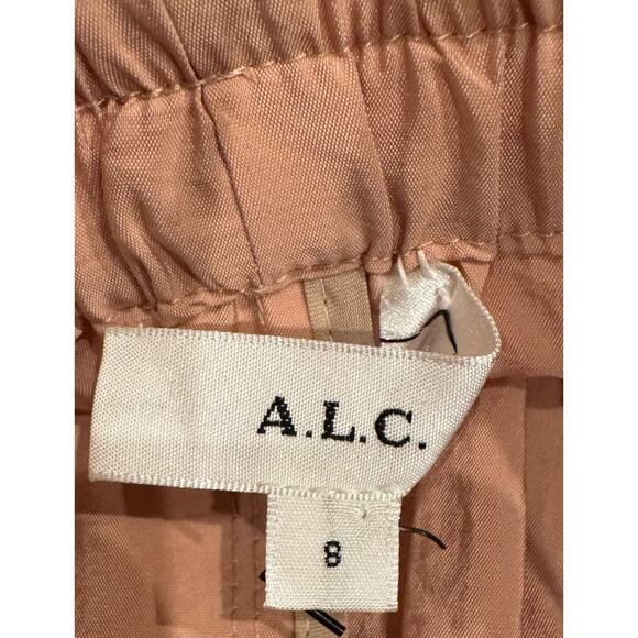 A.L.C. Tawny Drawstring Keegan Pant, Elastic waist; drawstring, size 8 - Picture 6 of 6